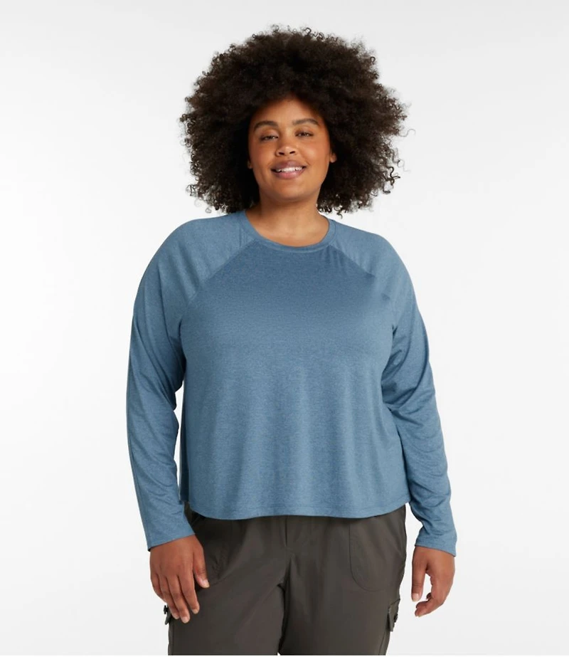 Women's Movement Essential Tee, Long-Sleeve Cropped