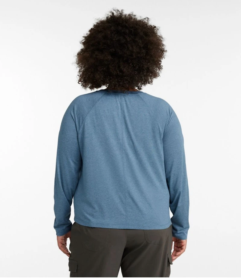 Women's Movement Essential Tee, Long-Sleeve Cropped