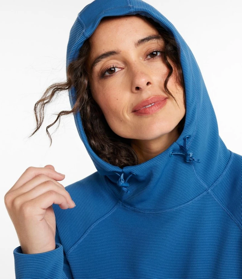 Women's VentureStretch Ottoman-Rib Hoodie
