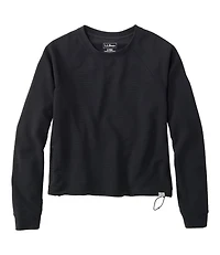 Women's VentureStretch Ottoman-Rib Pullover, Cropped