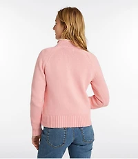 Women's Signature Original Cotton Sweater, Rollneck Novelty