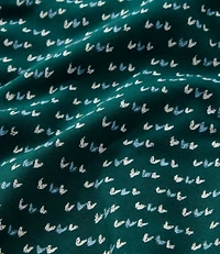Women's L.L.Bean Interlock Turtleneck, Long-Sleeve Allover Print