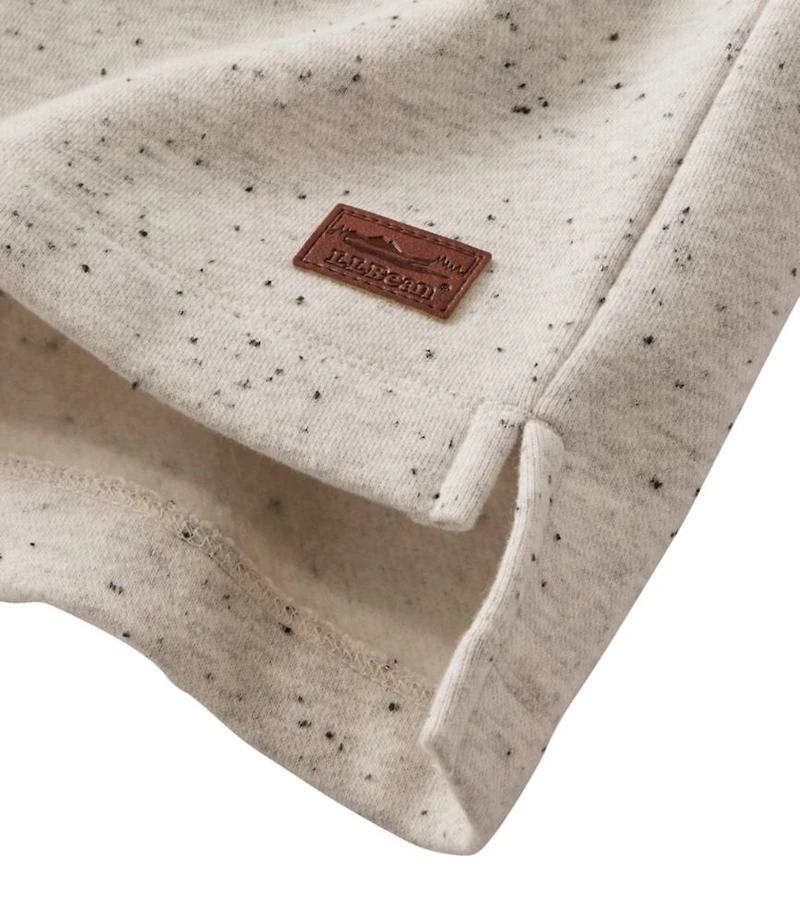 Women's Double L Soft Donegal Sweatshirt, Funnelneck