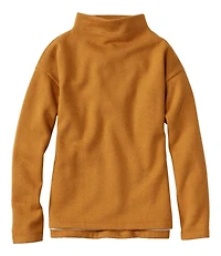 Women's Double L Soft Donegal Sweatshirt, Funnelneck