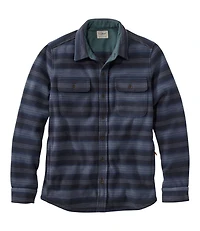 Men's Bean's Mariner Fleece Shirt, Print