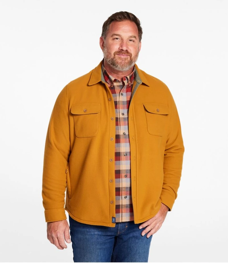 Men's Bean's Mariner Fleece Shirt