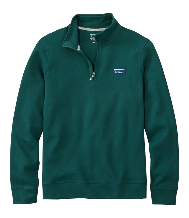 Men's Comfort Stretch Performance® Piqué, Quarter-Zip Pullover