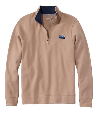 Men's Comfort Stretch Performance® Piqué, Quarter-Zip Pullover
