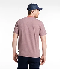 Men's Comfort Stretch Performance® Pima Pocket Tee, Short-Sleeve, Stripe