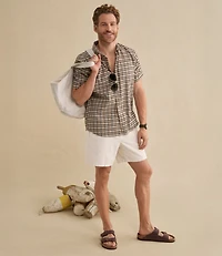 Men's Wide-Wale Cord Pull-On Shorts, 7"