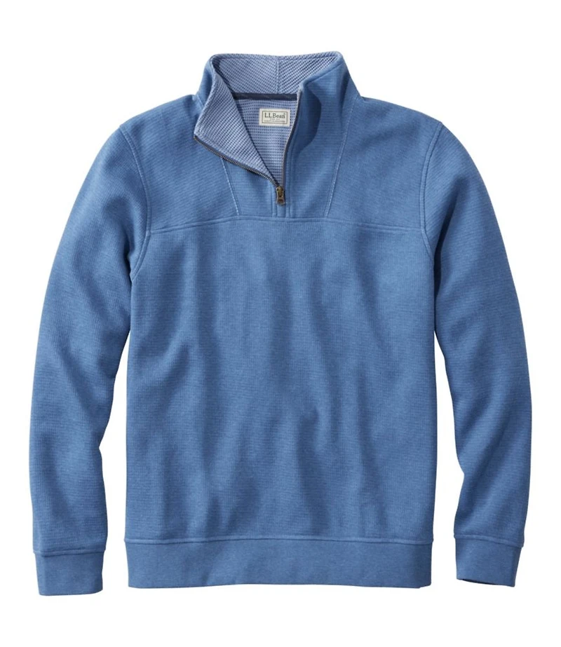 Men's All Seasons Textured Sweats, Quarter-Zip