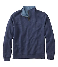 Men's All Seasons Textured Sweats, Quarter-Zip