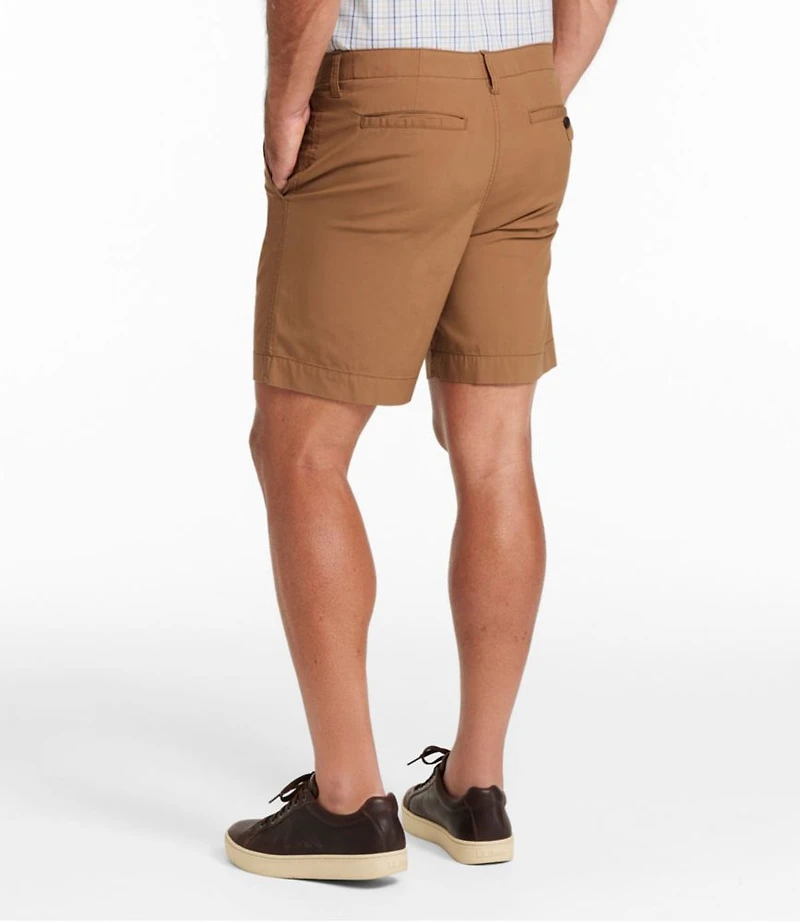 Men's Everyday Poplin Shorts, Standard Fit, 8"