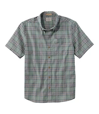 Men's Stonecoast Hemp Shirt, Short-Sleeve, Slightly Fitted Untucked Fit