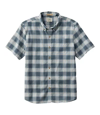 Men's Stonecoast Hemp Shirt, Short-Sleeve, Slightly Fitted Untucked Fit