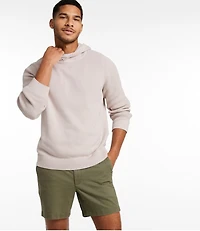 Men's Sunwashed Textured Cotton Sweater, Hoodie