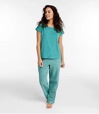 Women's Bean's Seacoast Seersucker Pajama Pant Set