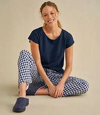 Women's Bean's Seacoast Seersucker Pajama Pant Set