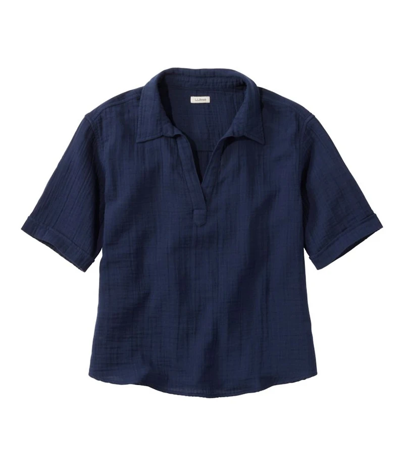 Women's Cloud Gauze Shirt, Polo