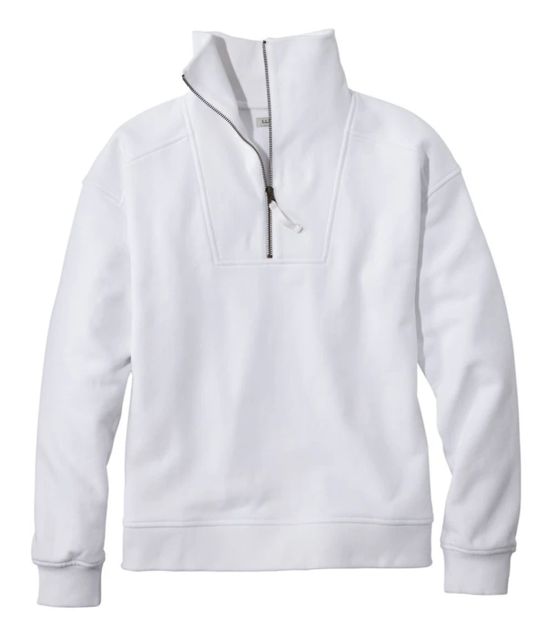 Women's Sunwashed Sweats, Quarter-Zip