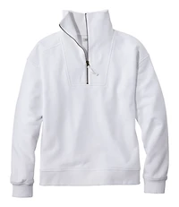 Women's Sunwashed Sweats, Quarter-Zip