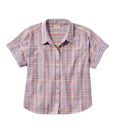 Women's L.L.Bean Day Breeze Shirt, Short-Sleeve Button-Front