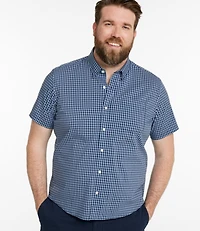 Men's Comfort Stretch Performance® Shirt, Short-Sleeve, Slightly Fitted Untucked Fit