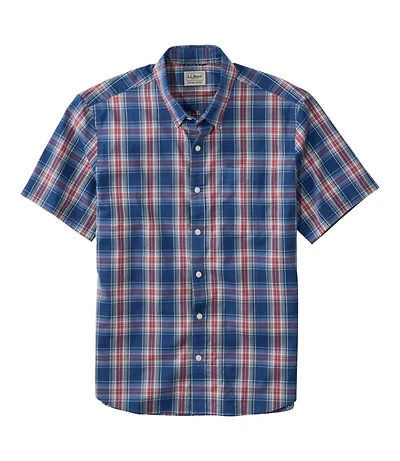 Men's Comfort Stretch Performance® Shirt, Short-Sleeve, Slightly Fitted Untucked Fit