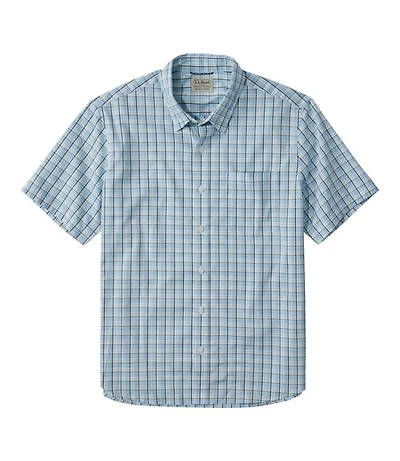 Men's Comfort Stretch Performance® Shirt, Short-Sleeve, Slightly Fitted Untucked Fit