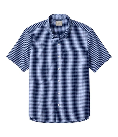 Men's Comfort Stretch Performance® Shirt, Short-Sleeve, Slightly Fitted Untucked Fit