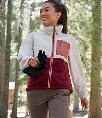 Women's Mountainside Fleece Jacket, Colorblock