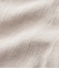 Women's Premium Linen Breezy Pull-On Utility Pants, Mid-Rise Wide-Leg