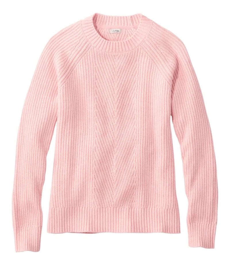 Women's Mariner Shaker Sweater, Crewneck