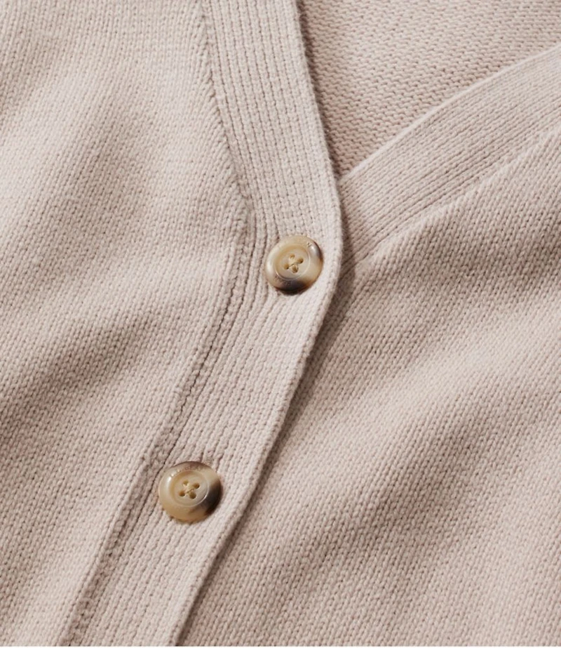 Women's Mariner Shaker Sweater, V-Neck Cardigan