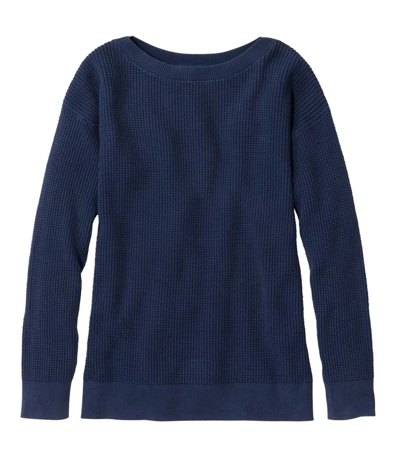 Women's Sunwashed Waffle Sweater