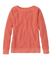 Women's Sunwashed Waffle Sweater
