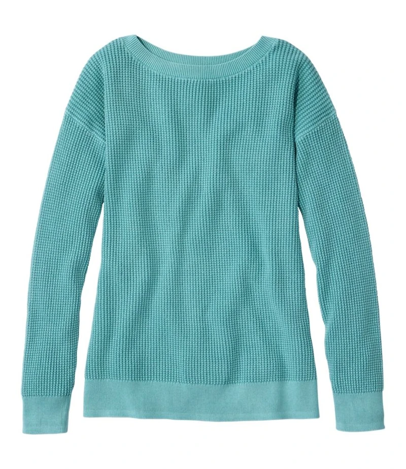Women's Sunwashed Waffle Sweater