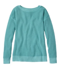 Women's Sunwashed Waffle Sweater