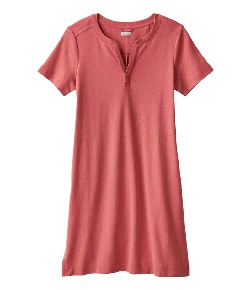 Women's Rocky Coast Slub-Knit Splitneck Dress