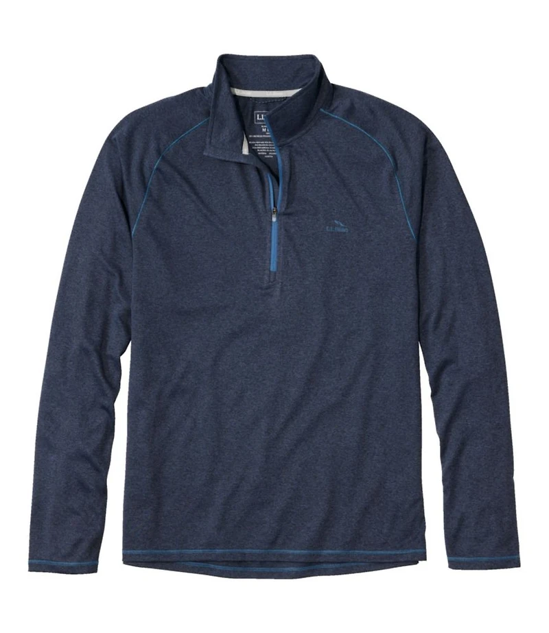 Men's Bean's Access Trail Tee, Quarter-Zip