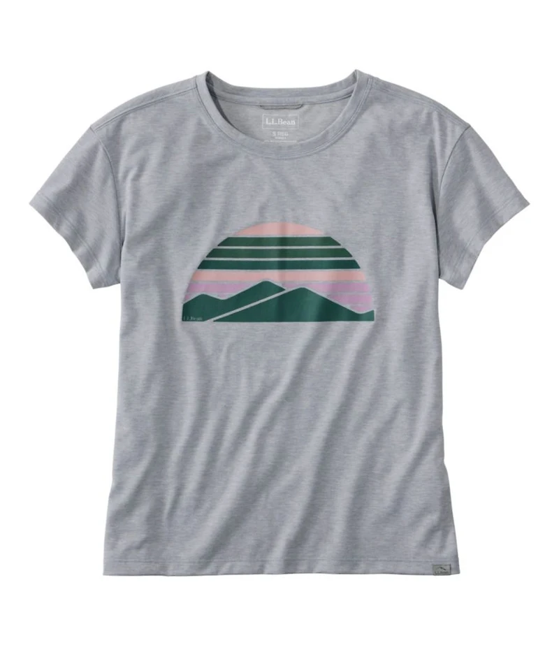 Women's Vista Camp Tee, Short-Sleeve Graphic Crew
