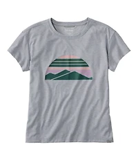 Women's Vista Camp Tee, Short-Sleeve Graphic Crew