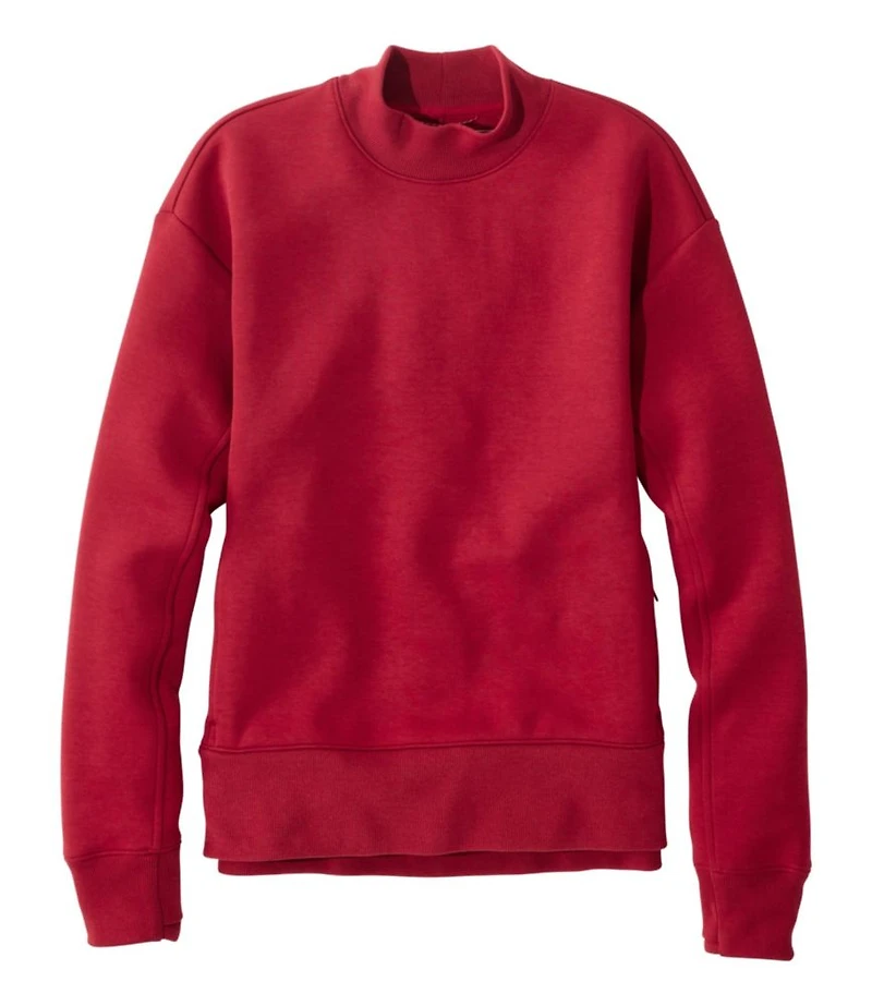 Women's Multisport Mockneck Pullover Sweatshirt