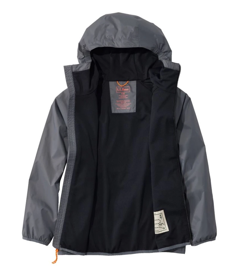 Kids' Wind and Rain Jacket, Lined