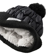 Kids' Puffer Pom Beanie