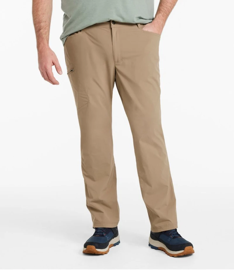 Men's Water-Resistant Cresta Hiking Five-Pocket Pants, Standard Fit, Straight Leg