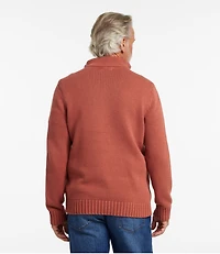 Men's Signature Organic Cotton Sweater, Quarter-Zip