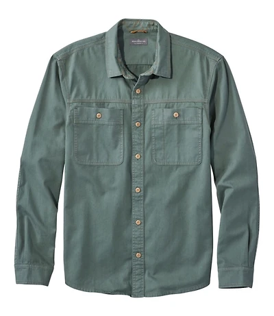Men's Signature Washed Field Shirt, Slim Fit