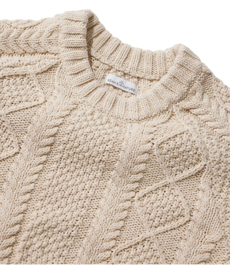 Women's Signature Cotton Fisherman Sweater