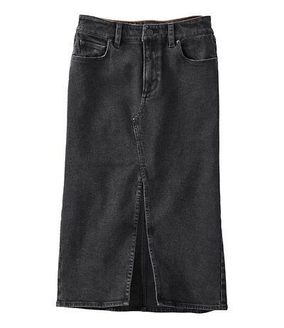 Women's Signature Heritage Denim Midi Skirt